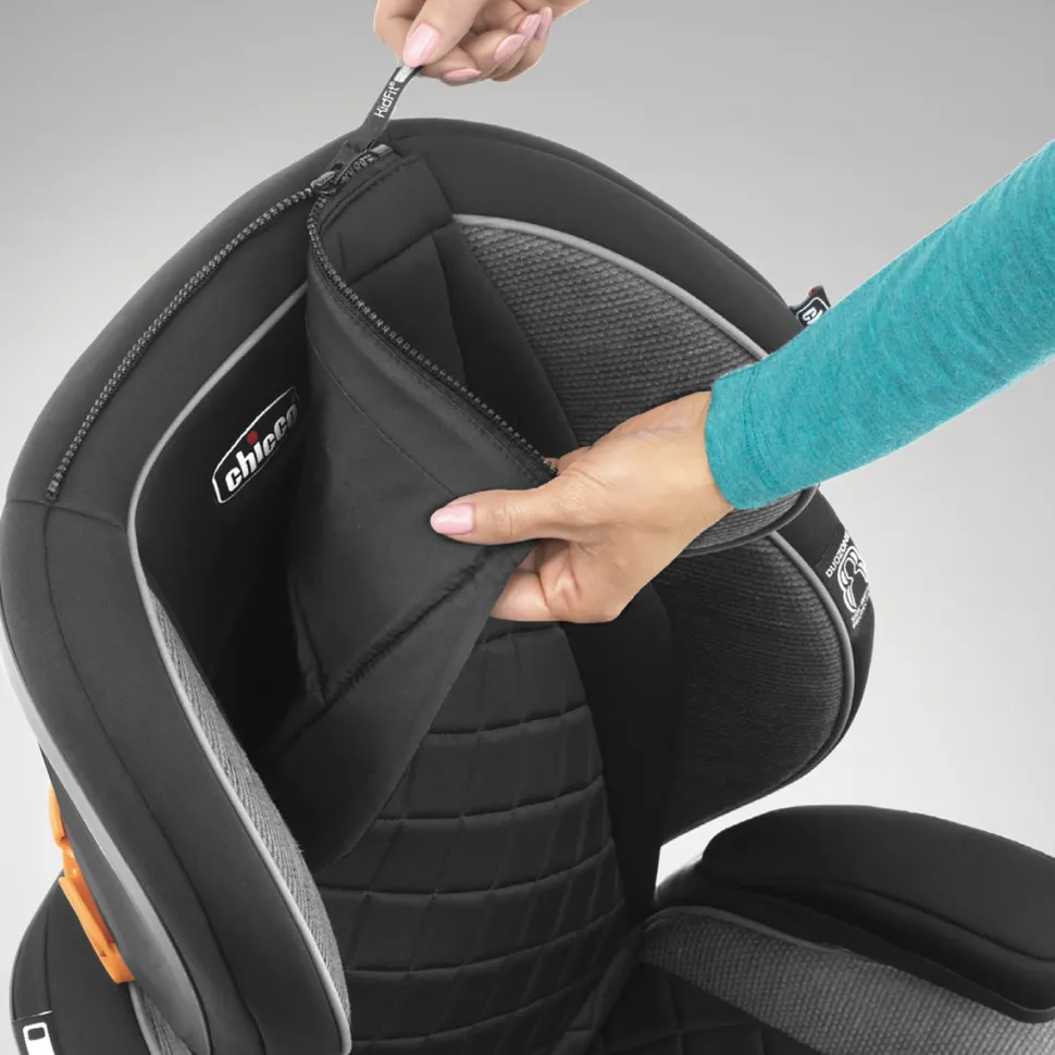 Chicco KidFit Zip Plus 2-in-1 High Back Belt-Positioning Booster Car Seat - Taurus