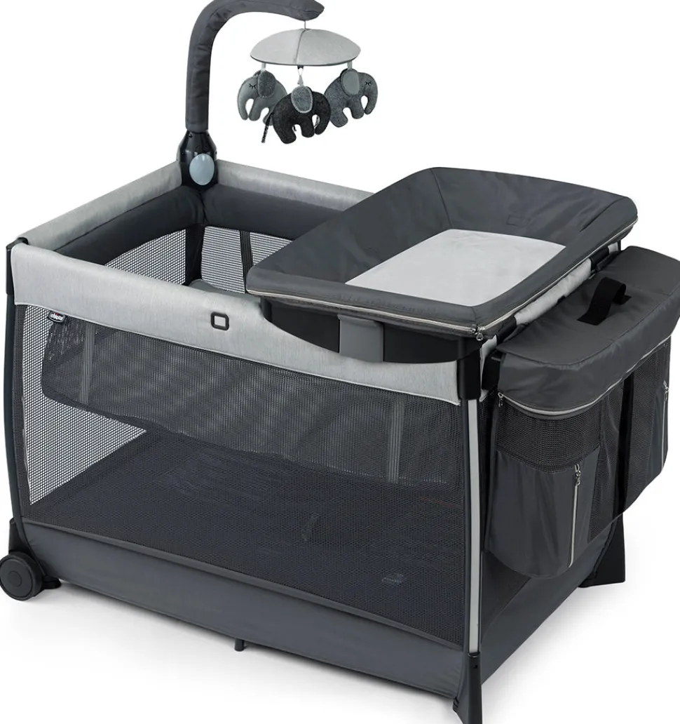 Chicco Lullaby Zip All-in-One Portable Playard - Driftwood