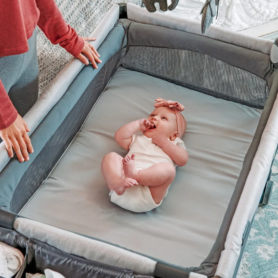 Chicco Lullaby Zip All-in-One Portable Playard - Driftwood