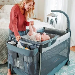 Chicco Lullaby Zip All-in-One Portable Playard - Driftwood