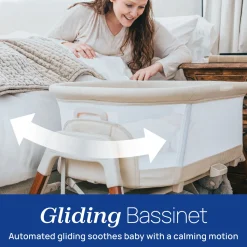Chicco LullaGlide Plus 3-in-1 Bassinet - Serene