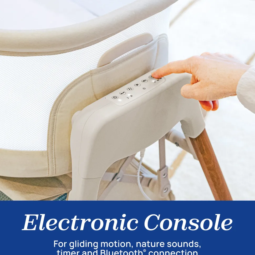 Chicco LullaGlide Plus 3-in-1 Bassinet - Serene
