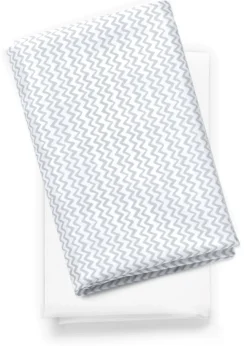 Chicco LullaGo Anywhere Sheets, 2-Pack - White Doodle