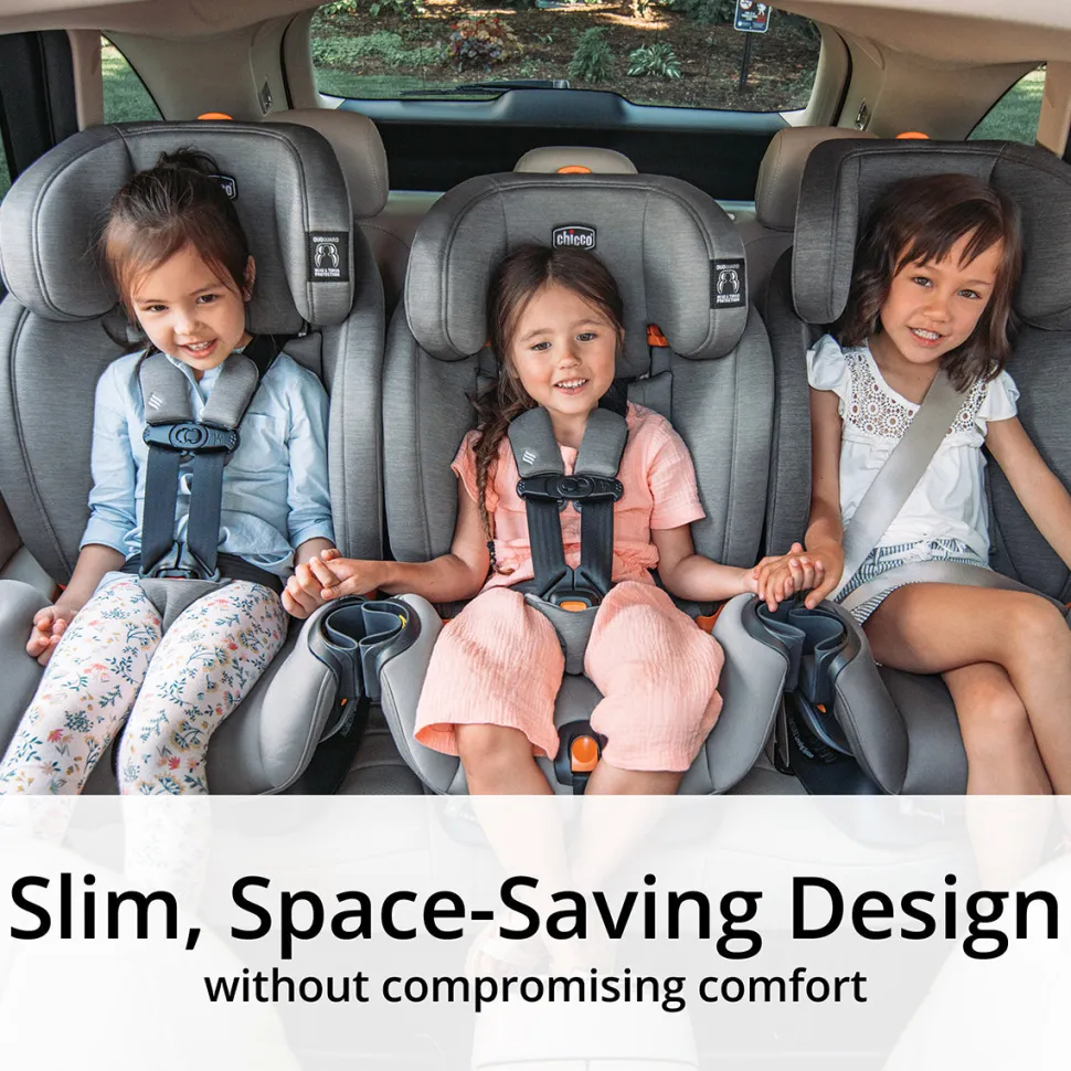 Chicco OneFit ClearTex All-In-One Convertible Car Seat - Slate