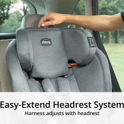 Chicco OneFit ClearTex All-In-One Convertible Car Seat - Slate