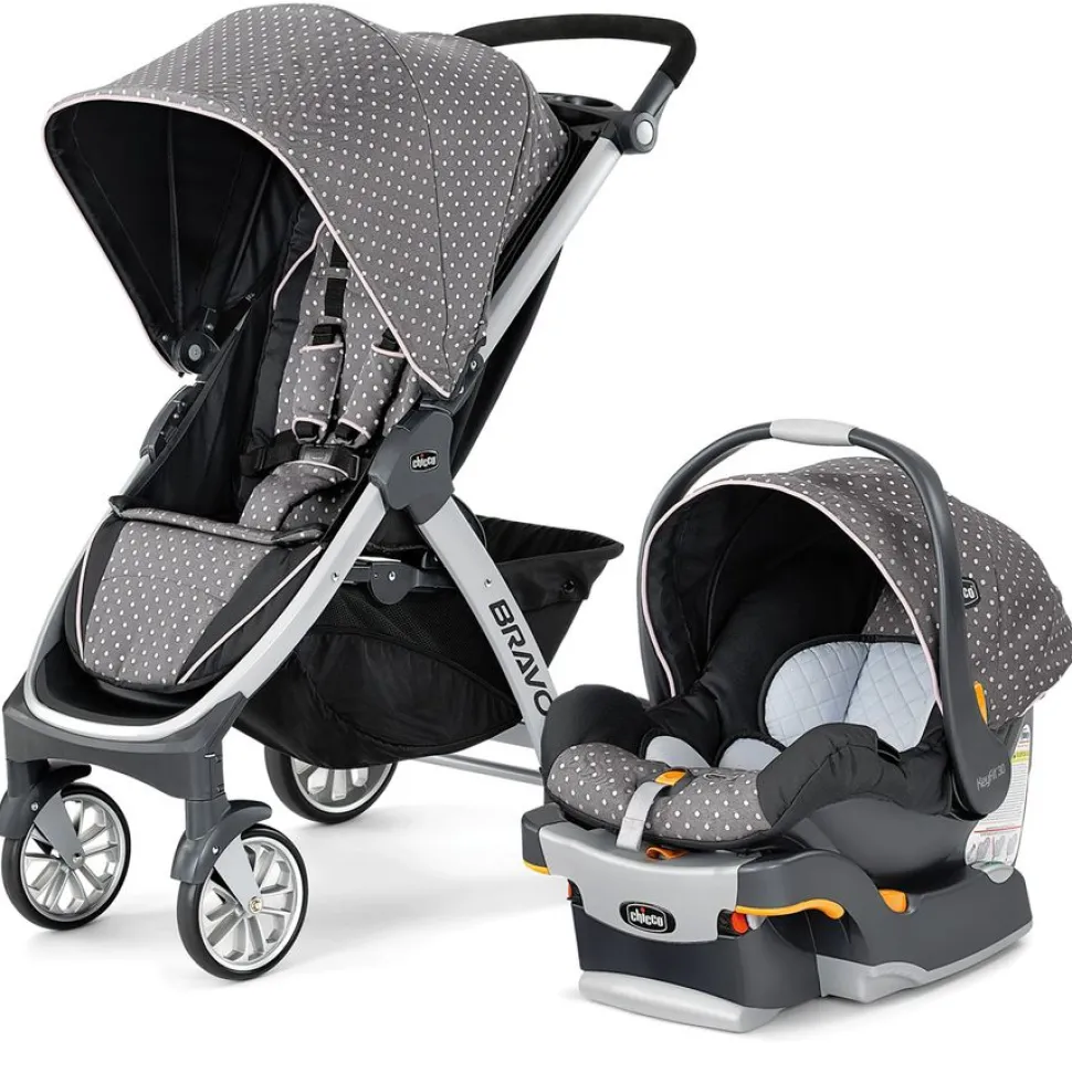 Chicco OPEN BOX Bravo Trio Travel System - Lilla
