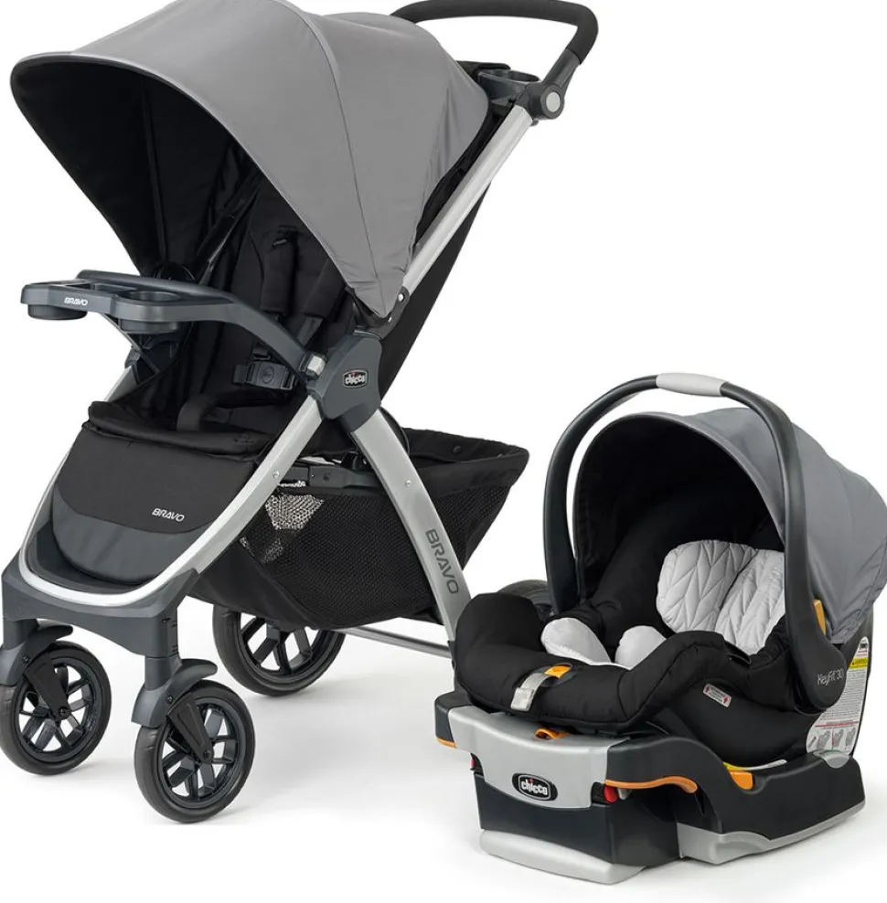 Chicco OPEN BOX Bravo Trio Travel System - Camden