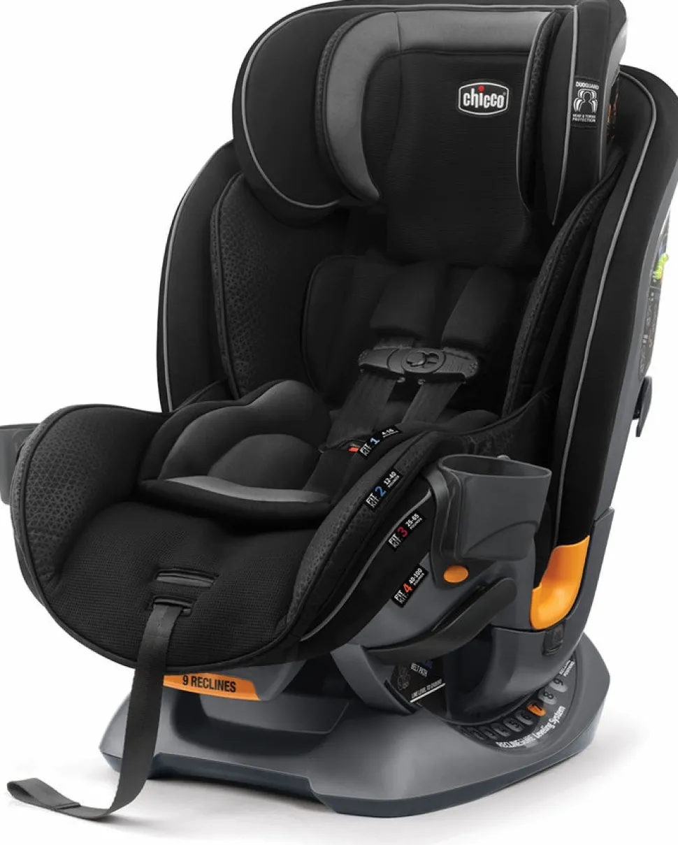 Chicco OPEN BOX Fit4 Adapt 4-in-1 All-In-One Convertible Car Seat - Element