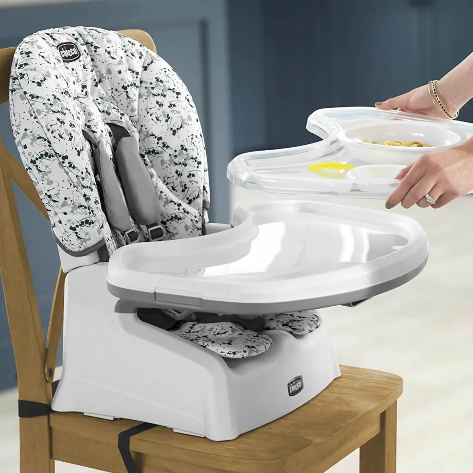 Chicco Snack Booster Seat - Grey Star