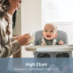 Chicco Zest 4-in-1 Folding High Chair - Capri