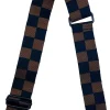 citymouse Woven Strap - Black + Brown Checkerboard