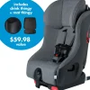 Clek Foonf Convertible Car Seat + Drink & Mat Thingy Bundle - C-Zero Thunder