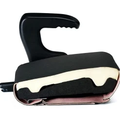 Clek Ozzi Backless Booster Car Seat with Rigid Latch - Carbon (Jersey Knit)