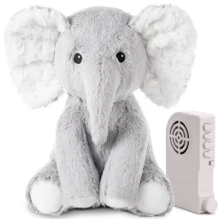 Cloud b Elliot Elephant White Noise Plush