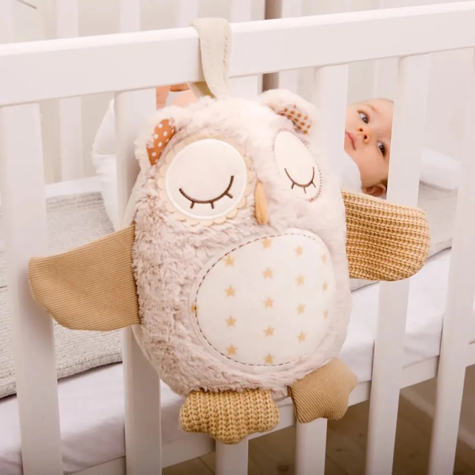 Cloud b Nighty Night Owl Smart Sensor White Noise Plush