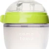 Comotomo Natural Feel Baby Bottle - 5 oz - Green