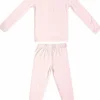 Copper Pearl 2 Piece Long Sleeve Pajamas - Blush, 12M