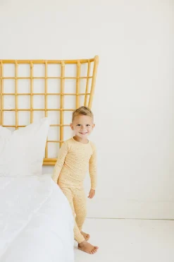 Copper Pearl 2 Piece Long Sleeve Pajamas - Vance, 18M