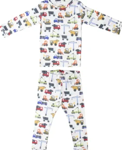 Copper Pearl 2 Piece Long Sleeve Pajamas - Diesel, 18M