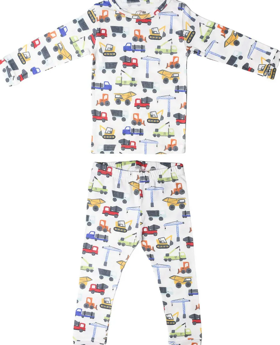 Copper Pearl 2 Piece Long Sleeve Pajamas - Diesel, 18M