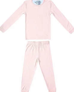 Copper Pearl 2 Piece Long Sleeve Pajamas - Blush, 18M