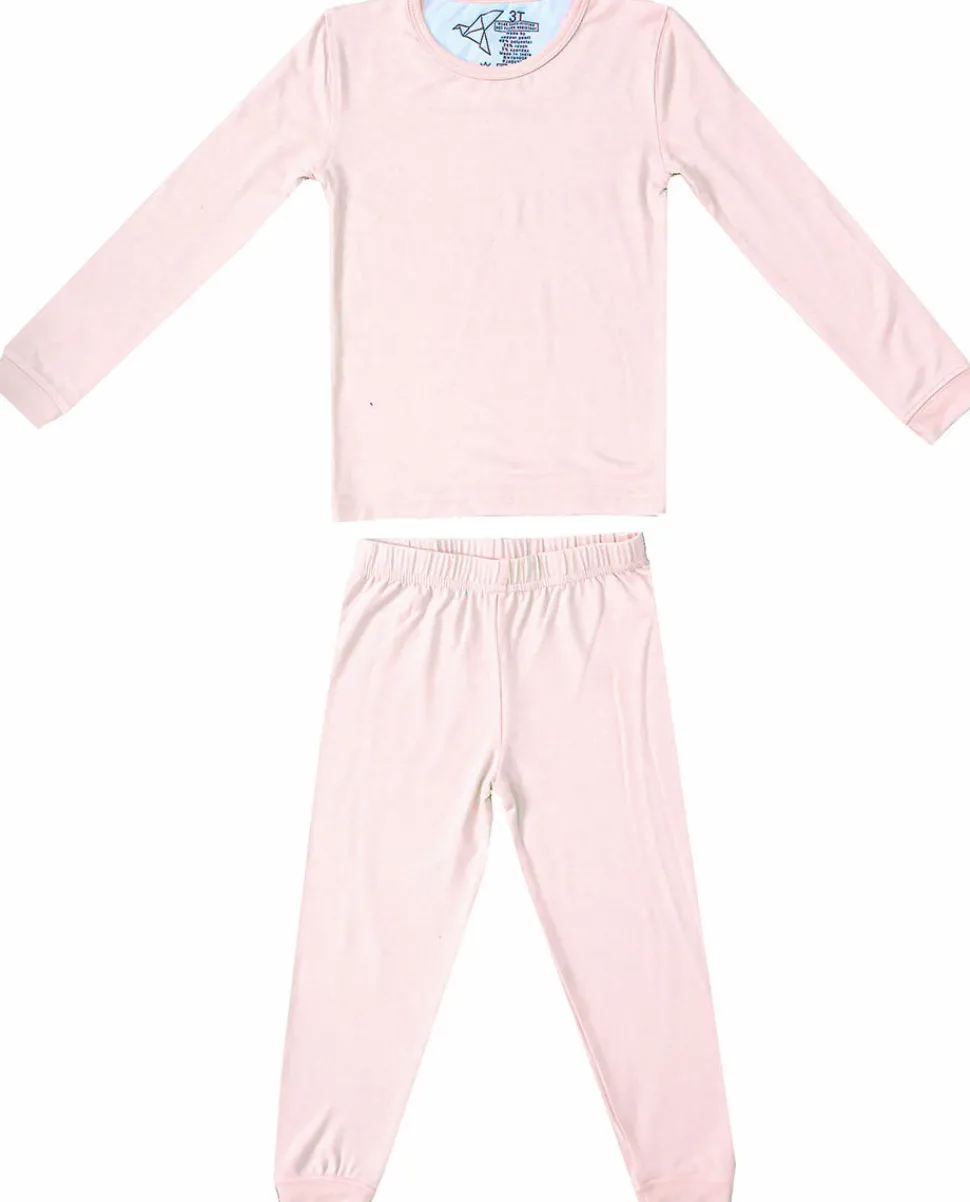 Copper Pearl 2 Piece Long Sleeve Pajamas - Blush, 18M