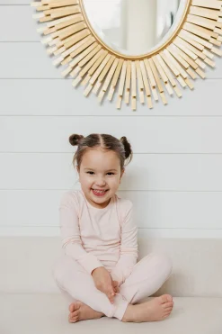 Copper Pearl 2 Piece Long Sleeve Pajamas - Blush, 18M