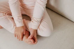 Copper Pearl 2 Piece Long Sleeve Pajamas - Blush, 18M