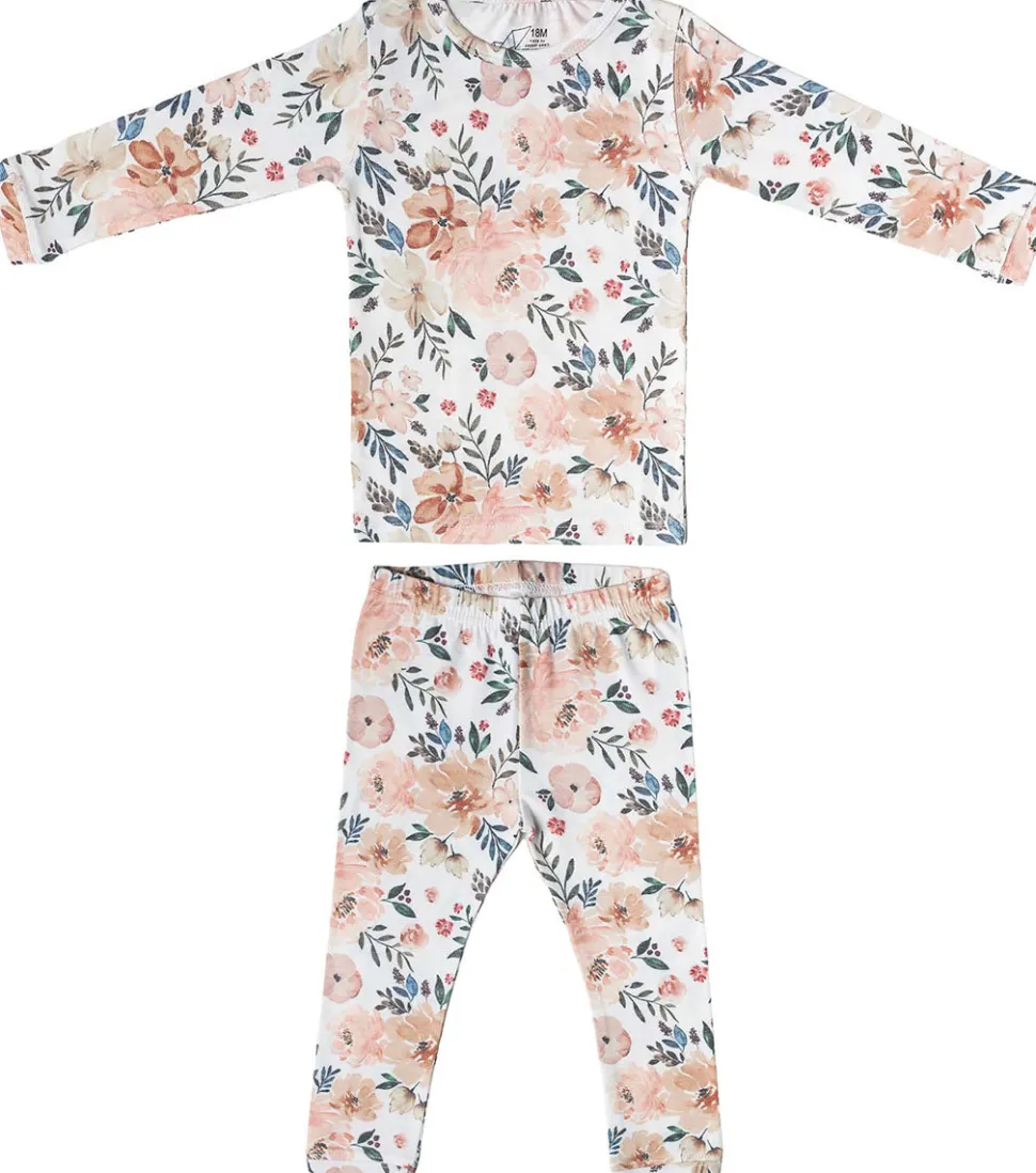 Copper Pearl 2 Piece Long Sleeve Pajamas - Autumn, 12M