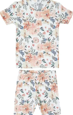 Copper Pearl 2 Piece Short Sleeve Pajamas - Autumn, 12M