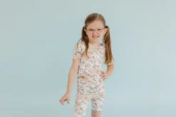 Copper Pearl 2 Piece Short Sleeve Pajamas - Autumn, 18M