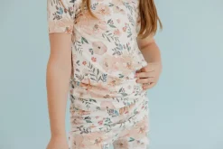 Copper Pearl 2 Piece Short Sleeve Pajamas - Autumn, 18M