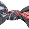 Copper Pearl Knit Headband Bow - Poppy