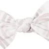 Copper Pearl Knit Headband Bow - Bliss
