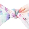Copper Pearl Knit Headband Bow - Bloom