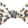 Copper Pearl Knit Headband Bow - Zara