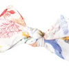 Copper Pearl Knit Headband Bow - Nautical