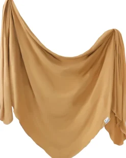 Copper Pearl Knit Swaddle Blanket - Dune
