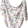 Copper Pearl Knit Swaddle Blanket - Diesel