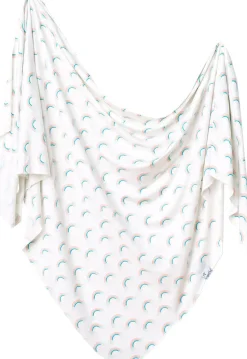 Copper Pearl Knit Swaddle Blanket - Daydream