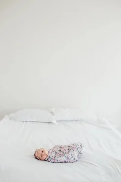 Copper Pearl Knit Swaddle Blanket - Morgan