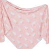 Copper Pearl Knit Swaddle Blanket - Goosie