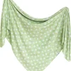 Copper Pearl Knit Swaddle Blanket - Bogey