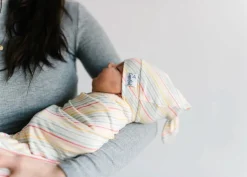 Copper Pearl Knit Swaddle Blanket - Rainee
