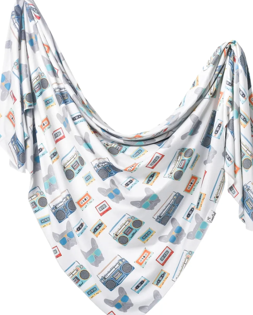 Copper Pearl Knit Swaddle Blanket - Bruno