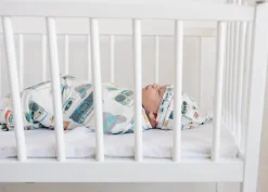 Copper Pearl Knit Swaddle Blanket - Bruno