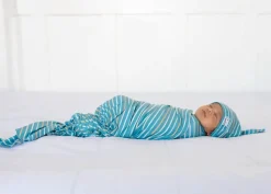 Copper Pearl Knit Swaddle Blanket - Milo