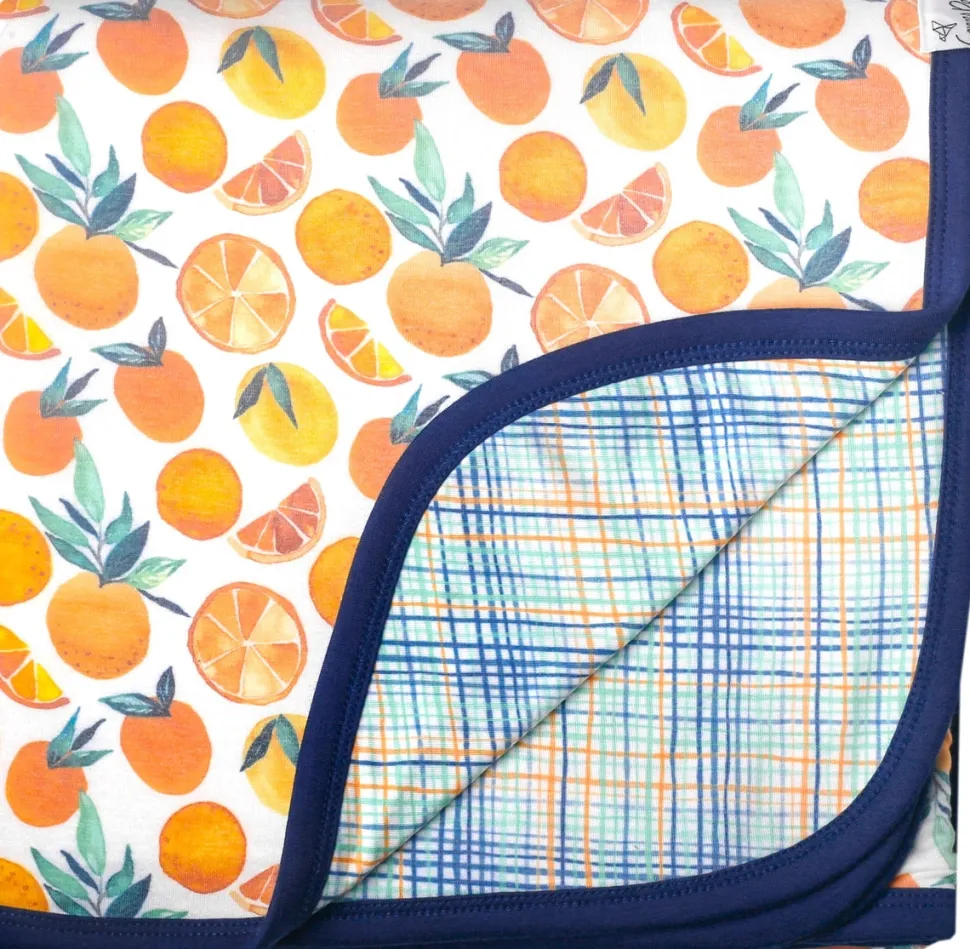 Copper Pearl 3-Layer Stretchy Quilt - Citrus