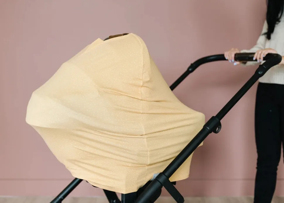 Copper Pearl Multi-Use Cover - Marigold