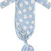 Copper Pearl Newborn Knotted Gown - Della